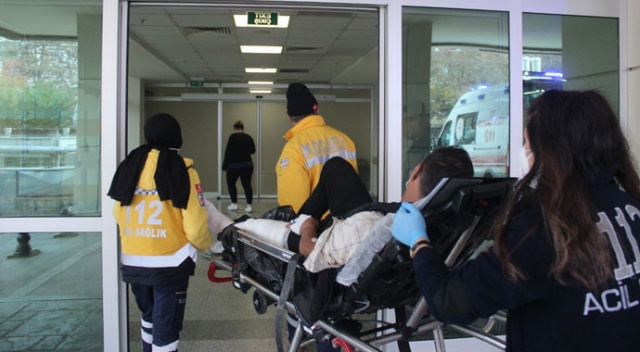Tartıştığı şahıs tarafından silahla ayağından vuruldu Tartıştığı şahıs tarafından silahla ayağından vuruldu