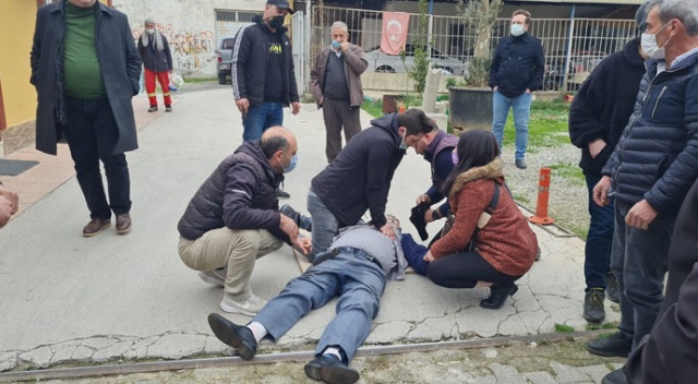 Tıp teknisyeni, yaşlı adamın hayatını kurtardı