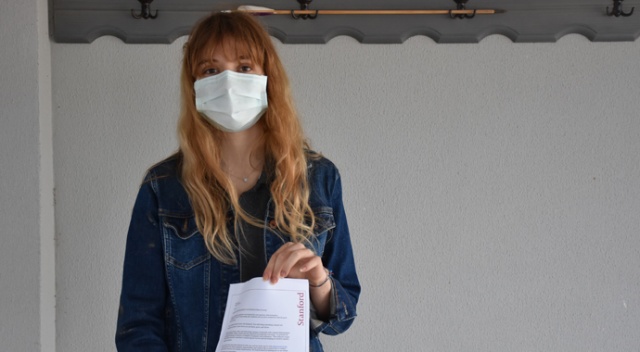 Üniversiteye girişini sevinç çığlıyla gösteren Zeynep Naz konuştu