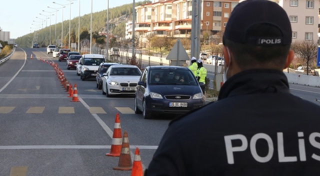 Yılbaşında genel güvenlik ve koronavirüs tedbirlerine sıkı denetim