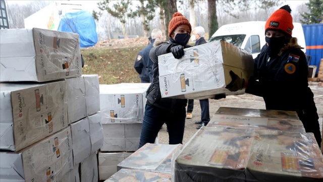 AFAD tarafından gönderilen yardım malzemeleri depremin vurduğu Hırvatistan’a ulaştı AFAD tarafından gönderilen yardım malzemeleri depremin vurduğu Hırvatistan’a ulaştı