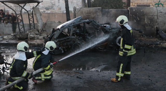 Afrin&#039;de bombalı terör saldırısı