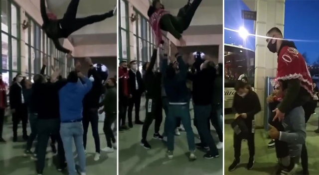 Antalya’da asker uğurlama eğlencelerinde koronavirüs yine unutuldu