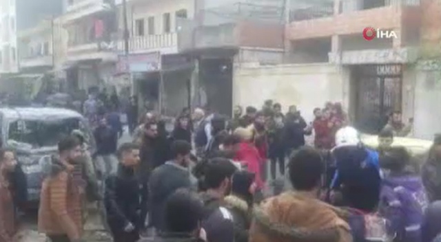 Azez'de patlama: 1 ölü, 10 yaralı Azez'de patlama: 1 ölü, 10 yaralı