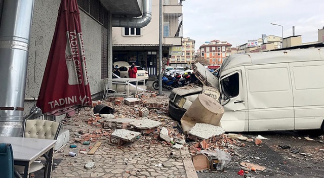 Bahçelievler'de sanayi sitesinde patlama Bahçelievler'de sanayi sitesinde patlama
