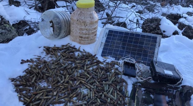 Bingöl’de el bombaları ve çeşitli mühimmatlar ele geçirildi