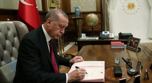 Cumhurbaşkanı Erdoğan, 5 üniversiteye rektör atadı Cumhurbaşkanı Erdoğan, 5 üniversiteye rektör atadı