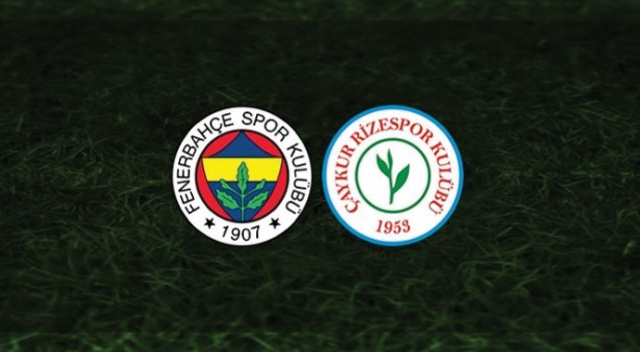 Fenerbahçe, evinde Çaykur Rizespor'u 1-0 mağlup etti