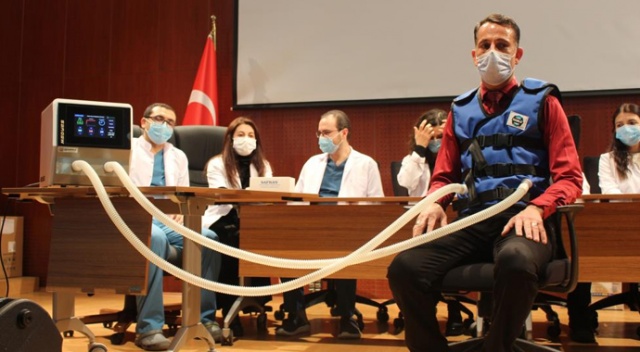 Koronavirüs hastaları milli cihaz ile daha kolay nefes alacak Koronavirüs hastaları milli cihaz ile daha kolay nefes alacak