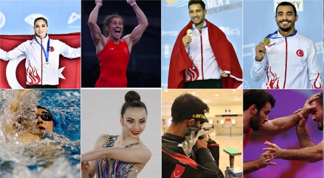 Milli sporculardan Covid-19'un gölgesindeki 2020'de 1594 madalya Milli sporculardan Covid-19'un gölgesindeki 2020'de 1594 madalya