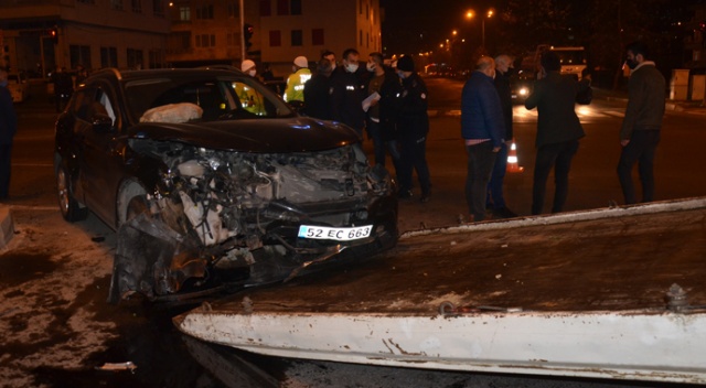 Ordu’da trafik kazası: 3 yaralı