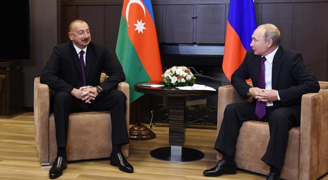 Putin ve Aliyev, Türk-Rus Ortak Gözlem Merkezini görüştü