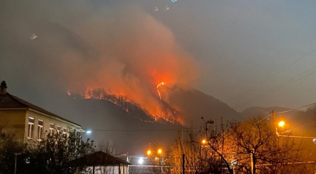 Rusya’da yeni yıl kutlamalarında atılan havai fişekler orman yangınına neden oldu Rusya’da yeni yıl kutlamalarında atılan havai fişekler orman yangınına neden oldu