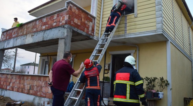 Sobaya attıkları fındık kabukları, evlerinden ediyordu Sobaya attıkları fındık kabukları, evlerinden ediyordu