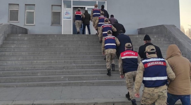 Terörist cenazesinde propaganda yapan 7 kişi gözaltına alındı