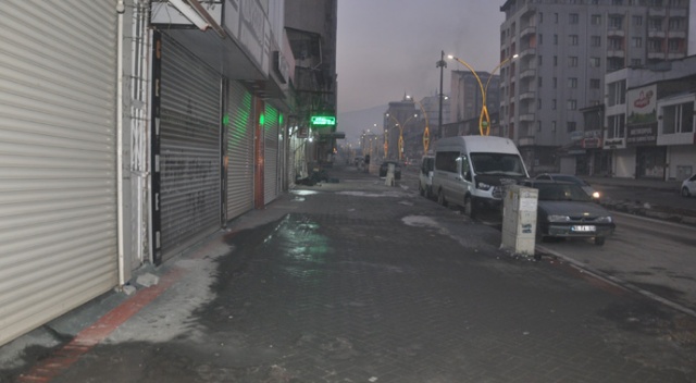 Yüksekova’da 2 günlük sokağa çıkma kısıtlaması sakin geçiyor