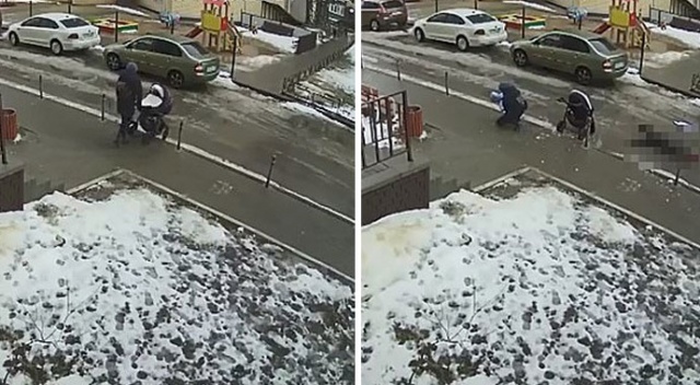 17. kattan atladı, bebek arabasındaki çocuğun ölümüne yol açtı