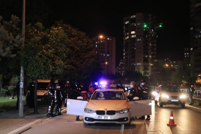 Adana’da 2 bin polisle ‘Huzur ve Güven’ uygulaması