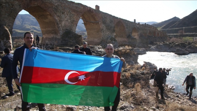 Azerbaycan'daki diplomatik misyon temsilcileri Ermenistan işgalinden kurtarılan bölgeleri ziyaret etti