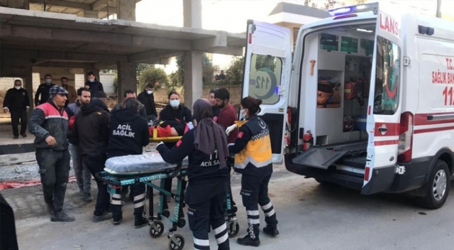 Batman’da 4. kattan düşen işçi ağır yaralandı