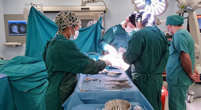 Hibrit ameliyathanede ilk operasyon Hibrit ameliyathanede ilk operasyon