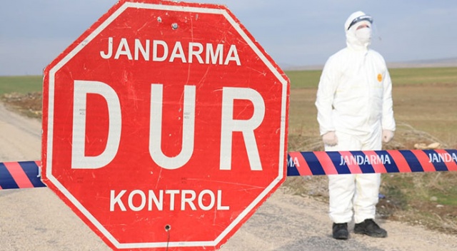 Karaman'da bir köy karantinaya alındı Karaman'da bir köy karantinaya alındı