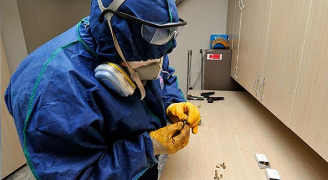 Kriminal Polis Laboratuvar Müdürlüğü'nde kimyasal alarmı Kriminal Polis Laboratuvar Müdürlüğü'nde kimyasal alarmı