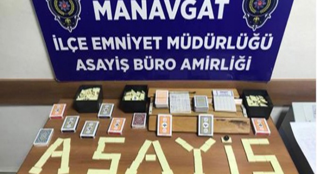 Kumar baskınına 57 bin lira ceza