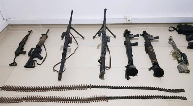 MSB paylaştı: İşte Gara'da ele geçirilen silahlar MSB paylaştı: İşte Gara'da ele geçirilen silahlar