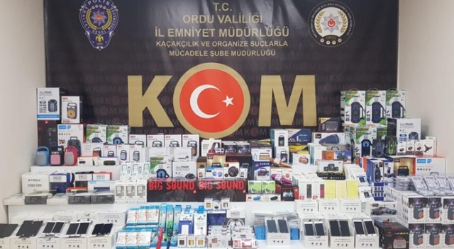 Ordu'da 1,7 milyonluk kaçakçılık operasyonu