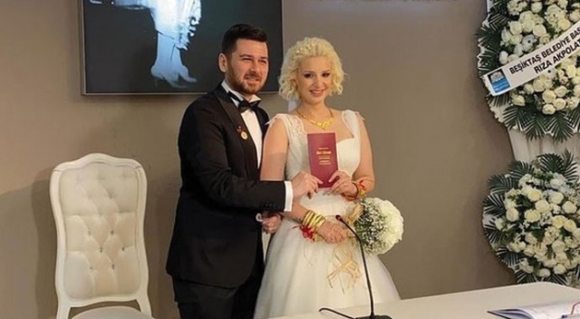 Şarkıcı Gökçe Kırgız ile Yılmaz Taner dünyaevine girdi