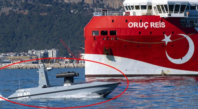 Türkiye&#039;nin ilk silahlı deniz aracı ULAQ suya indirildi
