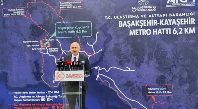 Yeni metro hattı  yıl sonunda açılıyor