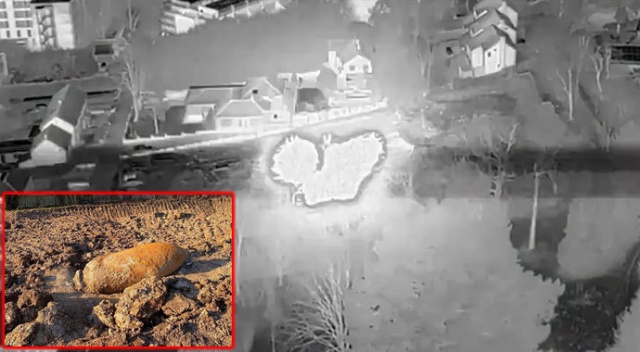 2. Dünya Savaşı'ndan kalma: İngiltere’de şehrin göbeğinde bomba imha edildi 2. Dünya Savaşı'ndan kalma: İngiltere’de şehrin göbeğinde bomba imha edildi