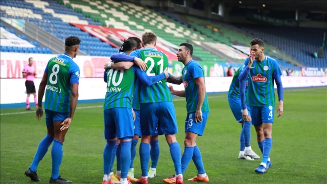 Çaykur Rizespor tek golle kazandı Çaykur Rizespor tek golle kazandı