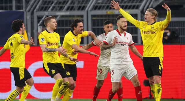 Dortmund, Şampiyonlar Ligi'nde çeyrek finale yükseldi