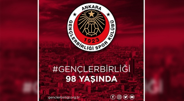 Gençlerbirliği Kulübü 98 yaşında Gençlerbirliği Kulübü 98 yaşında