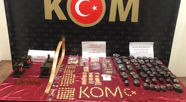 Gerçek altına sahte mühür bastılar Gerçek altına sahte mühür bastılar