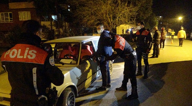 Hatay'da drone destekli sıkı asayiş uygulaması Hatay'da drone destekli sıkı asayiş uygulaması