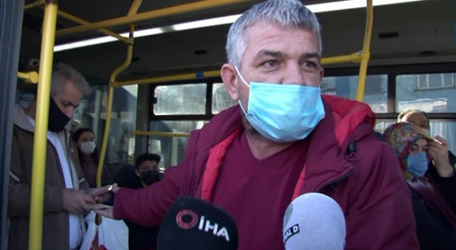 İstanbul'da fazla yolcu taşıyan minibüsçü: “Tekrar fazla yolcu alacağım” İstanbul'da fazla yolcu taşıyan minibüsçü: “Tekrar fazla yolcu alacağım”