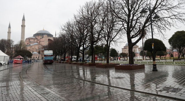İstanbul'da kısıtlama sessizliği İstanbul'da kısıtlama sessizliği