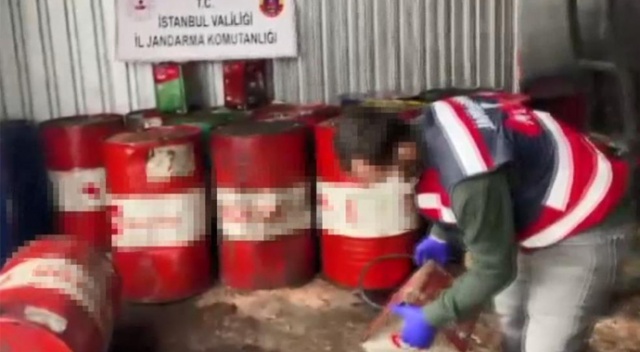 Jandarma’dan kaçak akaryakıt operasyonu Jandarma’dan kaçak akaryakıt operasyonu