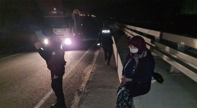 Kaçırıldığını zanneden kovidli hasta polisleri harekete geçirdi