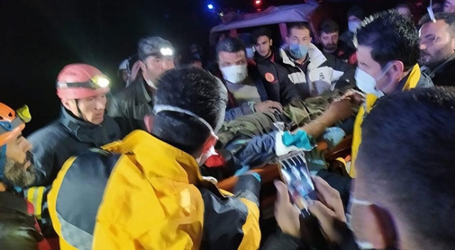 Kaybolduktan 38 saat sonra kaza yaptığı yerde yaralı halde bulundu Kaybolduktan 38 saat sonra kaza yaptığı yerde yaralı halde bulundu