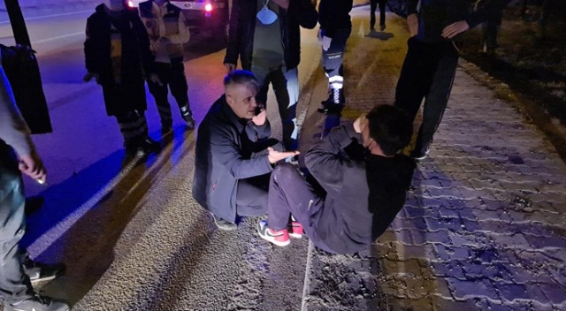 Kaza yaptı, kimse sakinleştiremeyince gözyaşlarına boğuldu Kaza yaptı, kimse sakinleştiremeyince gözyaşlarına boğuldu