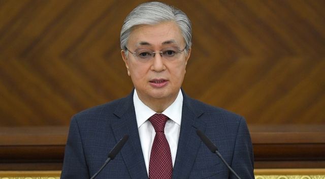 Kazakistan Cumhurbaşkanı Tokayev'den Cumhurbaşkanı Erdoğan’a başsağlığı mesajı Kazakistan Cumhurbaşkanı Tokayev'den Cumhurbaşkanı Erdoğan’a başsağlığı mesajı