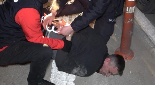 Kısıtlamada aksiyon sahnelerini aratmayan kovalamaca anbean kameralarda Kısıtlamada aksiyon sahnelerini aratmayan kovalamaca anbean kameralarda