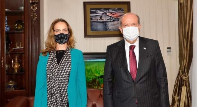 KKTC Cumhurbaşkanı Tatar: "Kıbrıs’ta barış ve istikrar için kazan kazan anlayışıyla bir anlaşma gerekli"