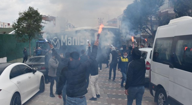 Manisa FK’ya coşkulu uğurlama Manisa FK’ya coşkulu uğurlama