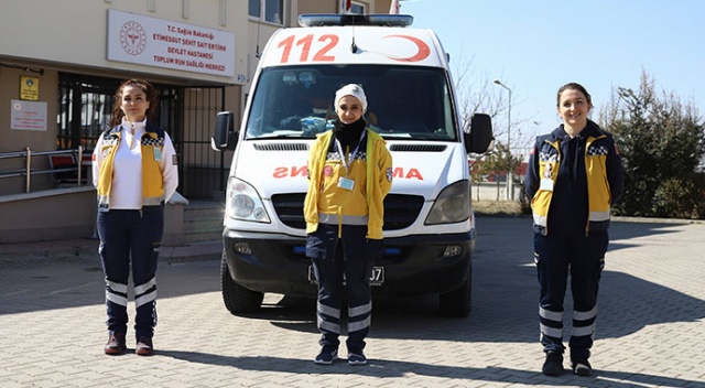 Onlar 112 ambulans servisinin kadın kahramanları